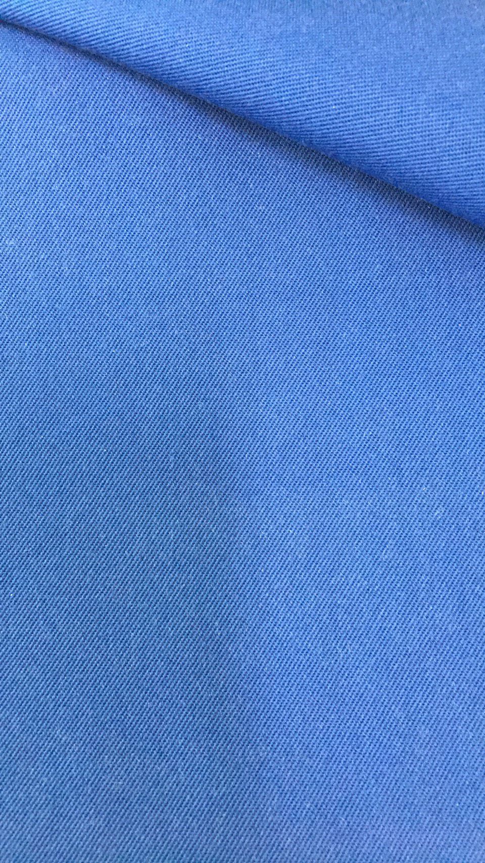 ผ้าตัดชุดช็อป สีน้ำเงิน